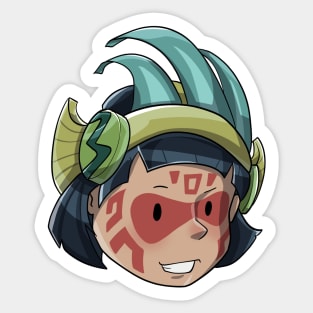 Head Legend Queen Nai Sticker